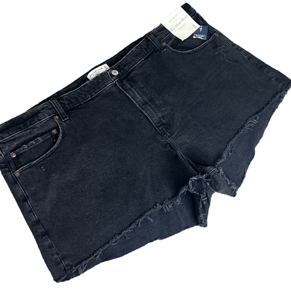 Abercrombie & Fitch The Mom Short High Rise 36/22 - Picture 6 of 16